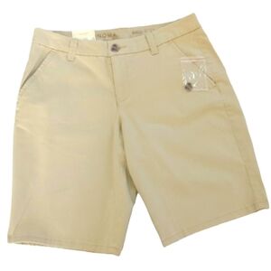 SONOMA Women's Mid-Rise Bermuda Stretch Shorts Size 2 Misses Bottoms Straight